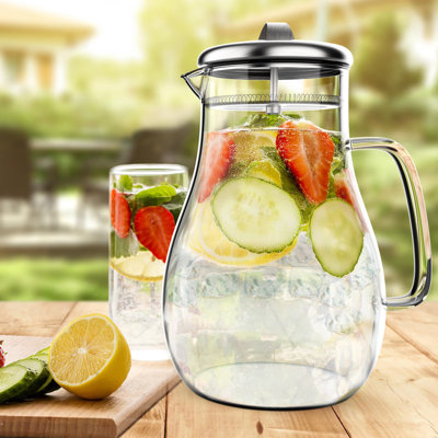 Lazo Glass 64 oz. Pitcher