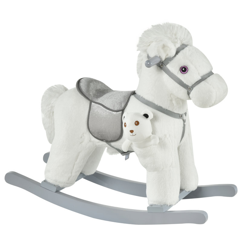 John Rocking Horse, White