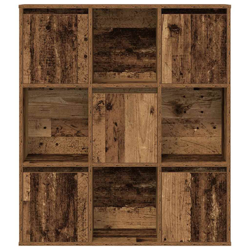 Bookcase 89X24x101.5 Cm Engineered Wood, Old Wood
