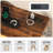 Farmhouse Fireplace TV Stand with 36" Electric Fireplace for 75/80 Inch TV, 32" H Entertainment Center with LED Light & Power Outlet, Rustic Media Console with Sliding Barn Door for Living Room-1445152934