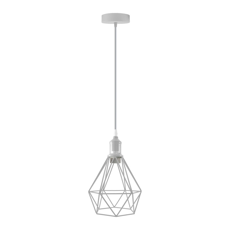 Berrin 1 - Light Single Pendant, No, White