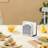 Napkin Holder,Crystal Crushed Diamond Vertical Holder,Cute Glass Mirror Napkin Holder For Counter Or Table.(5.9”X5.9”X3”)