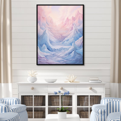 Kawaii Landscape In Alaska III - Glacier Wall Decor
