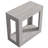 Allysyn Contemporary 23.6" Square End Table-898583865