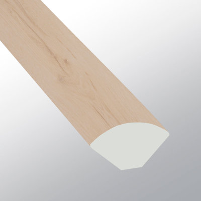 Russet Ridge 0.75 in. T x 94 in. L x 0.63 in. W Quarter Round Flooring Trim