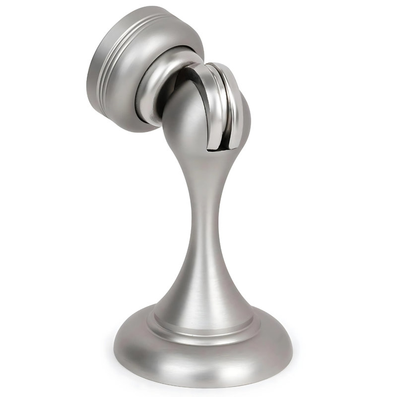 Butoir de porte magnétique Mega Handles, Nickel satiné