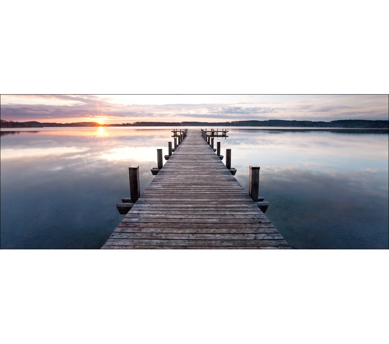 Steg - No Frame Print on Glass