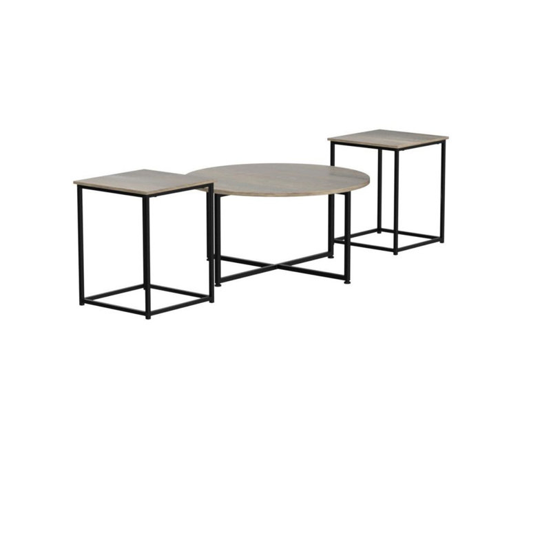 Ensemble de 3 tables basses Kleinschmidt