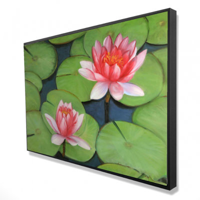 " Lotus Flowers In A Swamp "