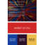 «Geometric Abstraction 51», art mural en métal bleu-1472214180