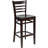 Ladder Back Wooden Restaurant Barstool-1909724207