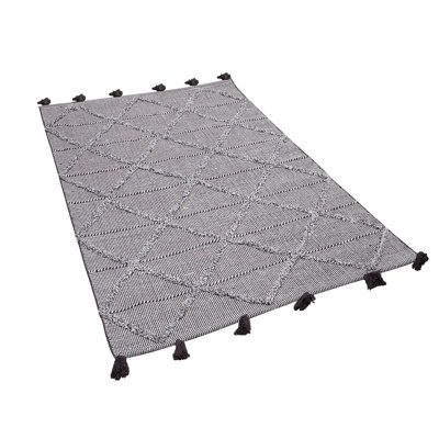 Millington Geometric Cotton Hand Woven Area Rug