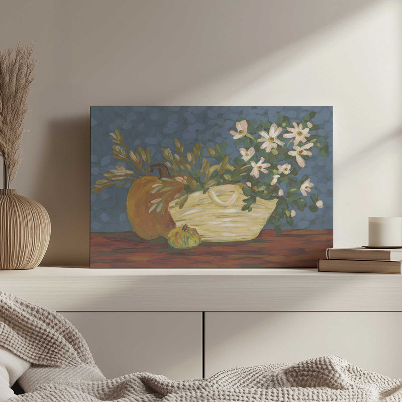 «Harvest Table I» par June Erica Vess, reproduction d'art sur toile, H 8 po x l 12 po