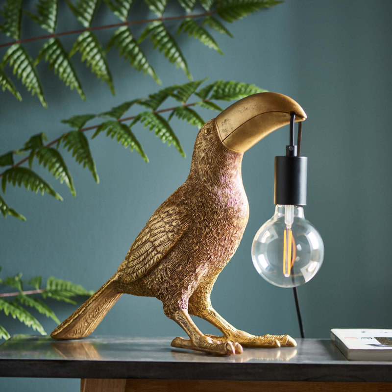 Cullison Novelty Lamp, Vintage Gold/Matte Black