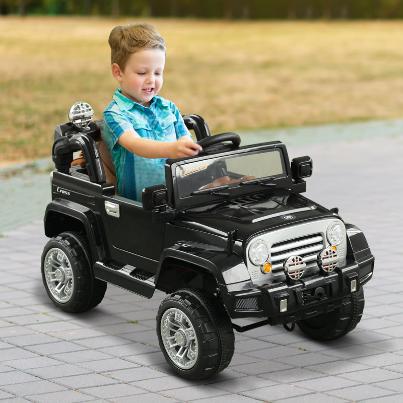 Aosom Battery Powered Ride On with Remote Control, Black