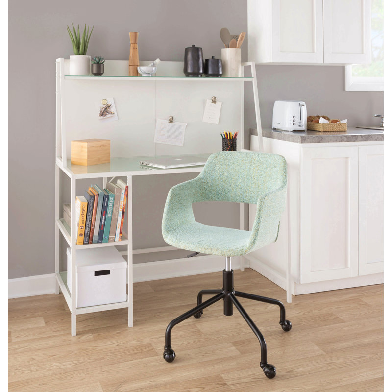 Chaise de bureau Margarit, Vert