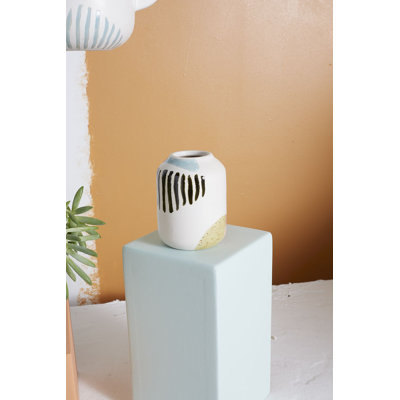 Vase de table en céramique fabriqué à la main Jory