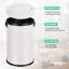 Poubelle en acier inoxydable 17 gallons / 65 litres, poubelle de qualité commerciale