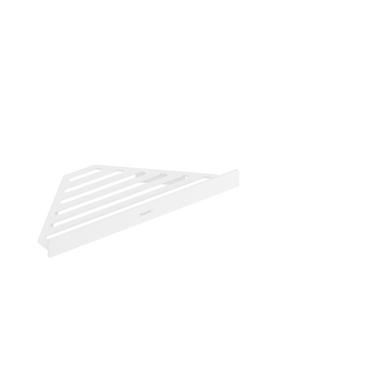 Panier d'angle Hansgrohe AddStoris, Blanc mat