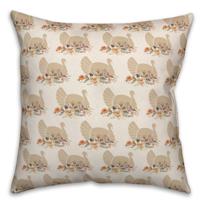 No Decorative Addition Throw Pillow, 18"H x 18"W
