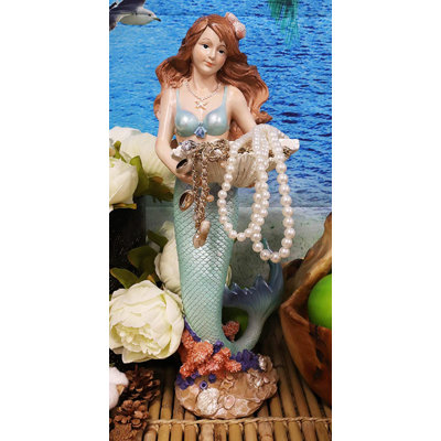 Figurine Laflamme Ocean Capiz Mermaid Ariel