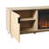 Aberforth Modern 70" TV Stand with Freestanding Electric Fireplace