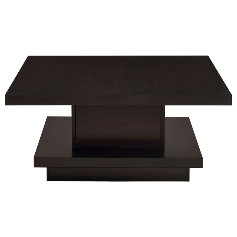 Table basse à piédestal Reston Cappuccino