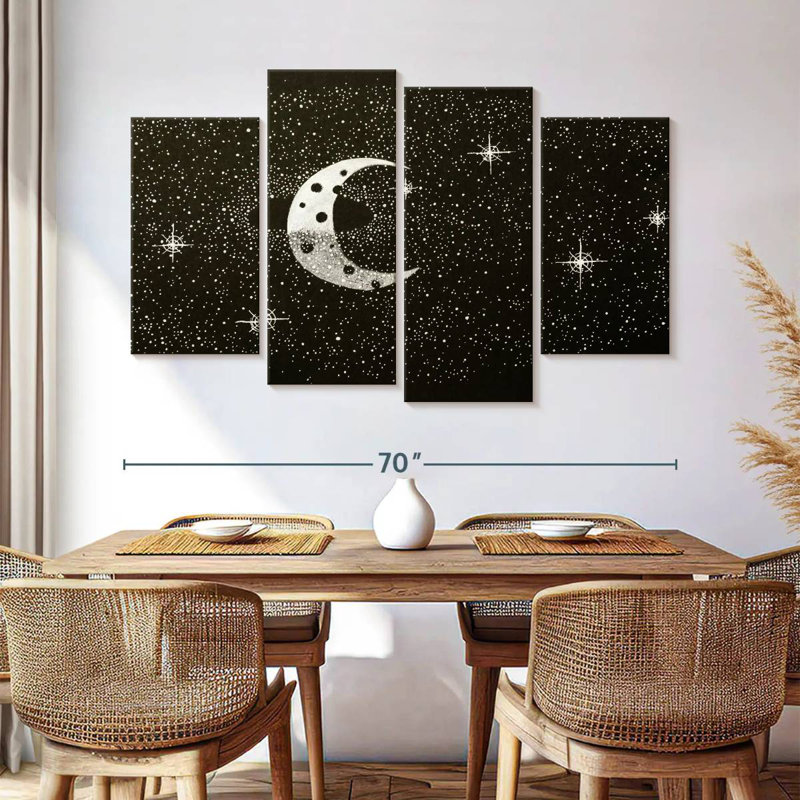 Oberle Starry Crescent Moon