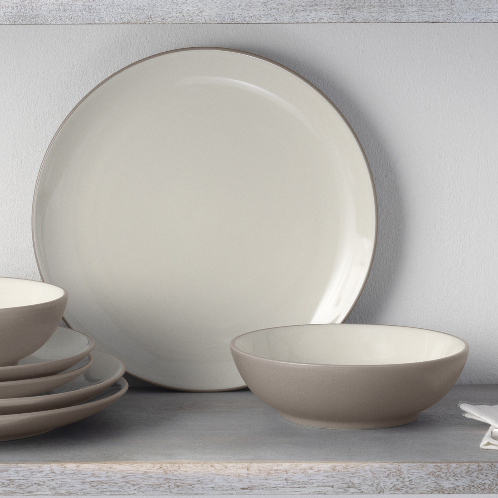 Colorwave 11" Dinner Plate, Sand