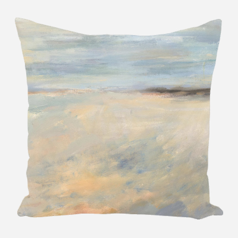 Decorative Linen Throw Pillow Linen Throw Pillow, 17" x 17"