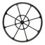 Byzantine 12 - Light Dimmable Wagon Wheel Chandelier