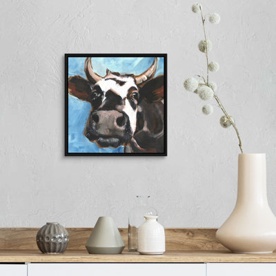 " Cattle Close-Up II " Painting Print
