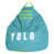Turquoise 100% Polyester