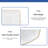 SOUEEUM 14.5'' Vitreous China Rectangular Bathroom Sink with Overflow