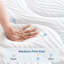 Matelas hybride à ressorts de 10 pouces avec mousse à mémoire de forme, ressorts ensachés individuellement pour isoler les mouvements, matelas dans une boîte, fermeté moyenne-827602148-827602155