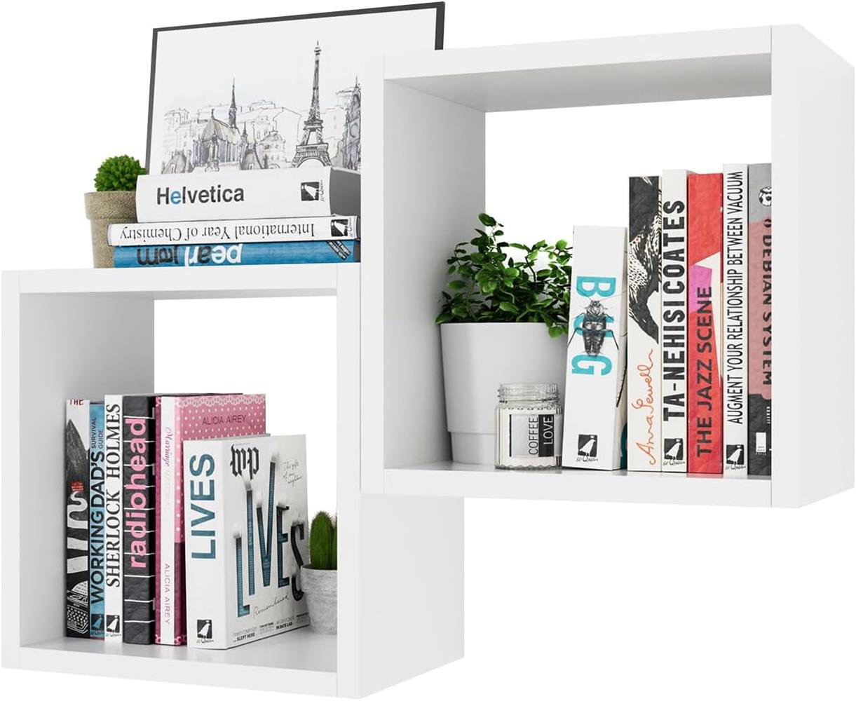 Wilkins Display Rack Latitude Run® White Display Rack Wall Mounted | Wayfair