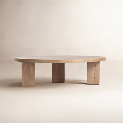 Siham Solid Wood Top Single Coffee Table