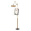 LED Swing Arm Floor Lamp