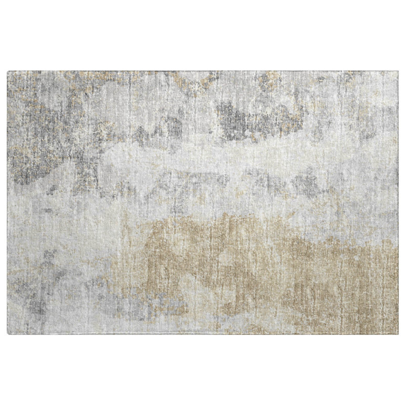 Tapis à poil long de qualité supérieure lavable à la machine ADS68, 2 pi 6 po x 3 pi 10 po, Moody