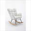 Chaise berçante simple à bascule pour chambre d'enfant et salon-1973373693
