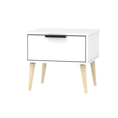 Fully Assembled Euart 1 Drawer Bedside Table