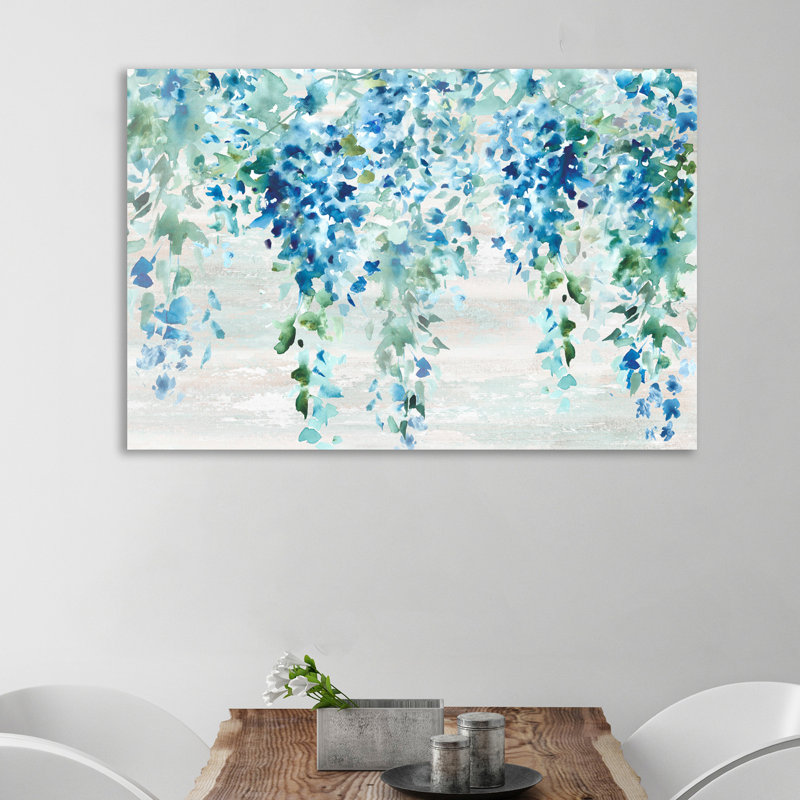 Wisteria by Tre Sorelle Studios - Wrapped Canvas Print, 25cm H x 38cm W