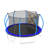 14FT Trampoline With Enclosure - Recreational Trampolines With Ladder-110423540