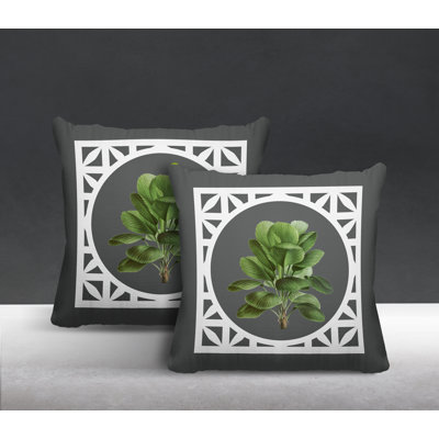  Indoor / Outdoor Square Pillow Cover & Insert
