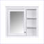 Armoire de rangement murale moderne avec miroir-543936890