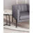 Faux Leather Armchair-2042590823