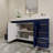 59" Single Bathroom Vanity Set with Drawers and Doors-70381279