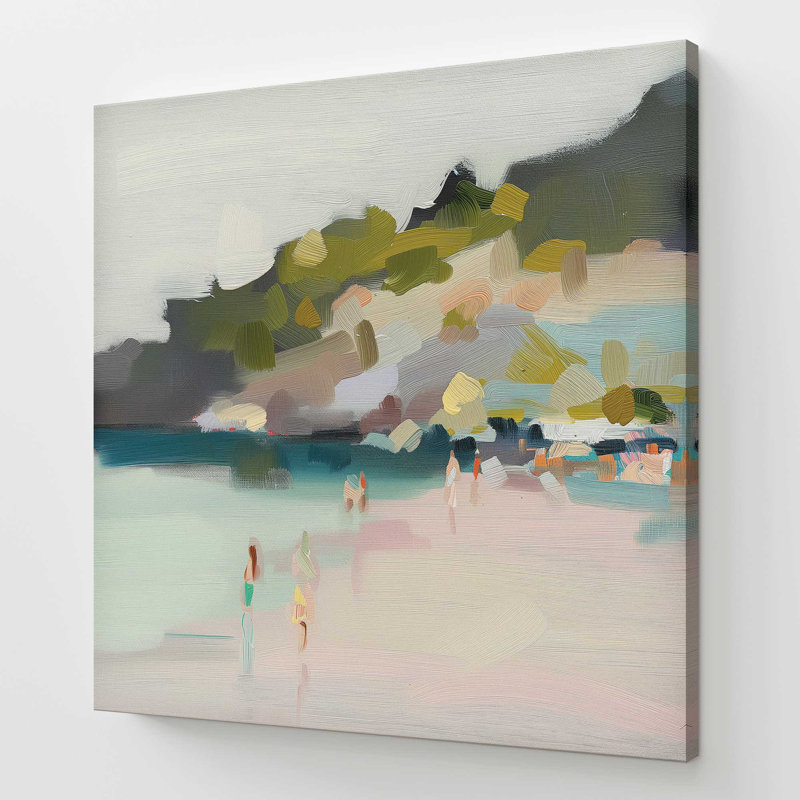 Sandy Spectrum v2, Large Canvas Print, 48" H x 48" W
