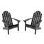 Chaise Adirondack en plastique Rialto-847293975