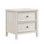 Table de chevet 2 tiroirs Style